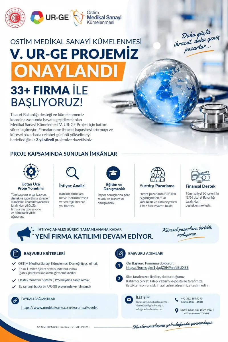 V. UR-GE Projemiz Onaylandı!