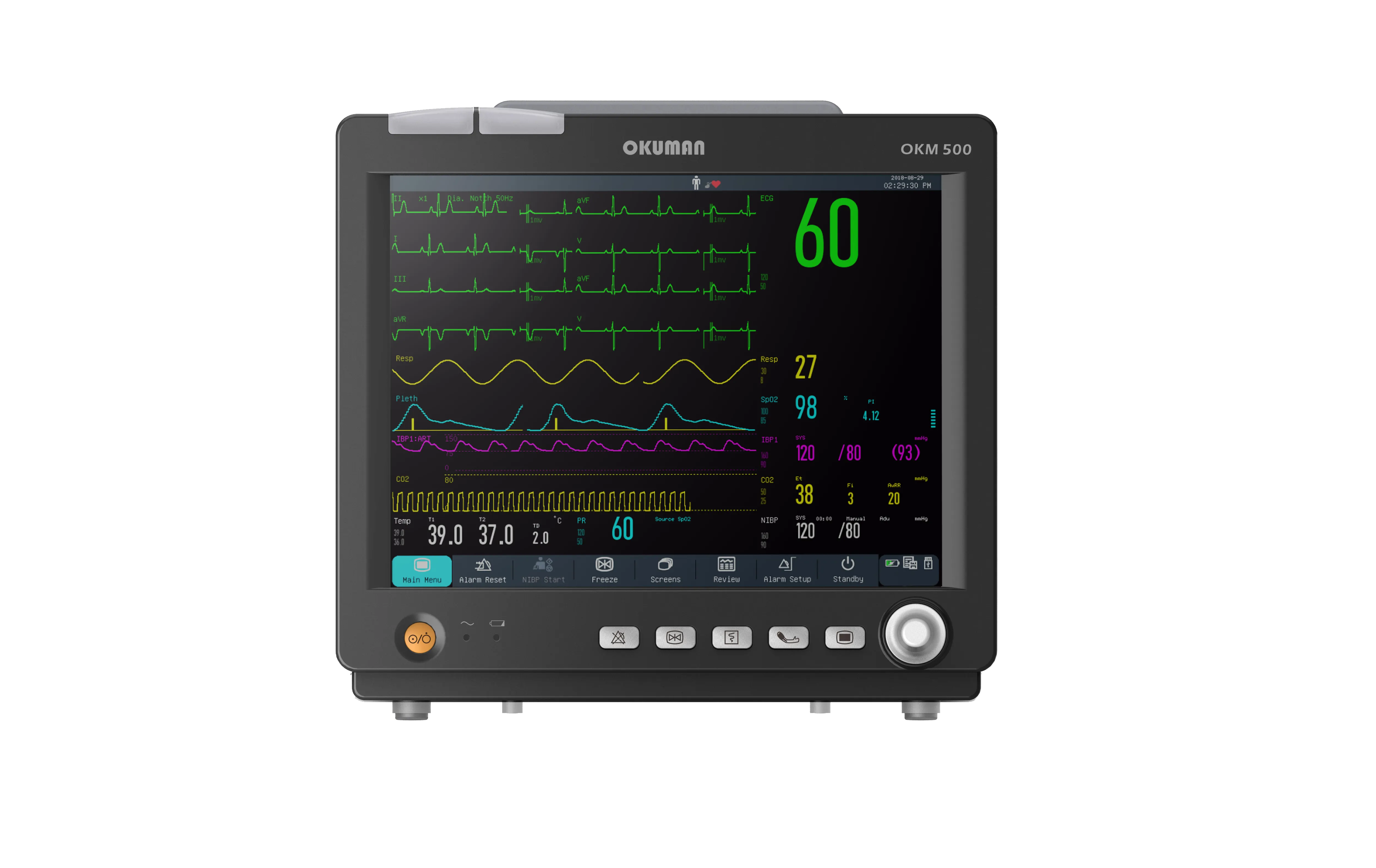 OKM 500 MULTI-PARAMETER PATIENT MONITOR