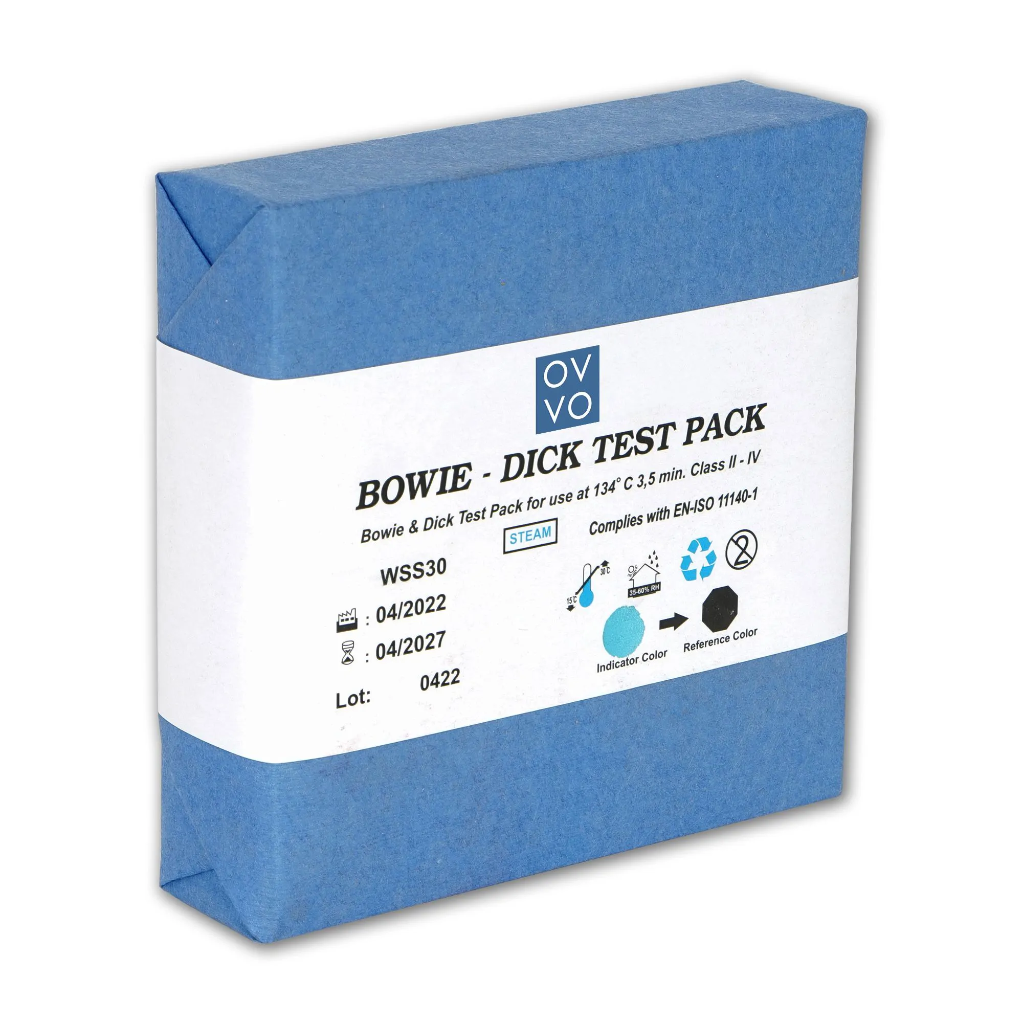 OVVO BOWIE-DICK TEST PACKS
